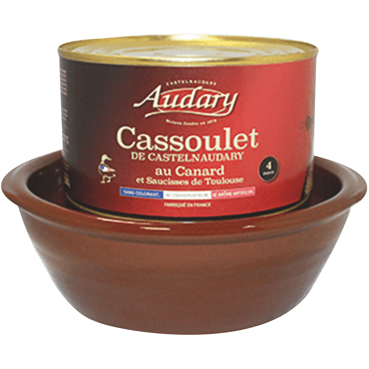 CASSOULET CANARD 2/1 + PLAT TERRE 1500 ML