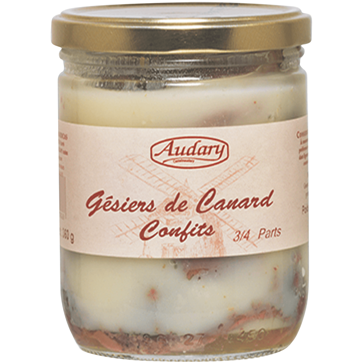 GESIERS DE CANARD CONFITS BOCAL 45,8 CL
