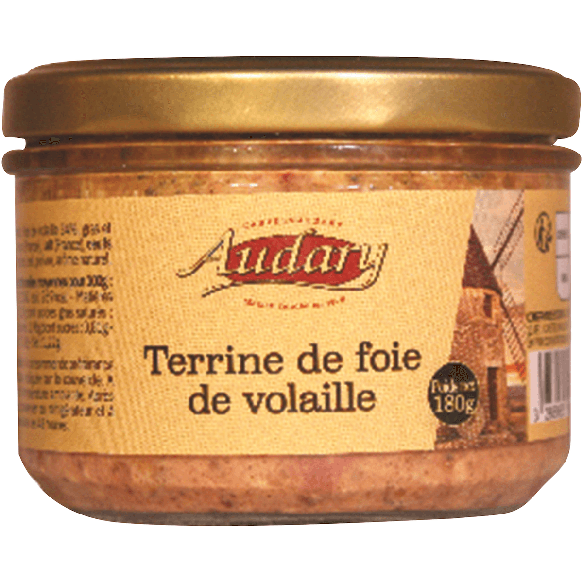 CONFIT DE FOIE DE VOLAILLE  BOCAL 23 CL