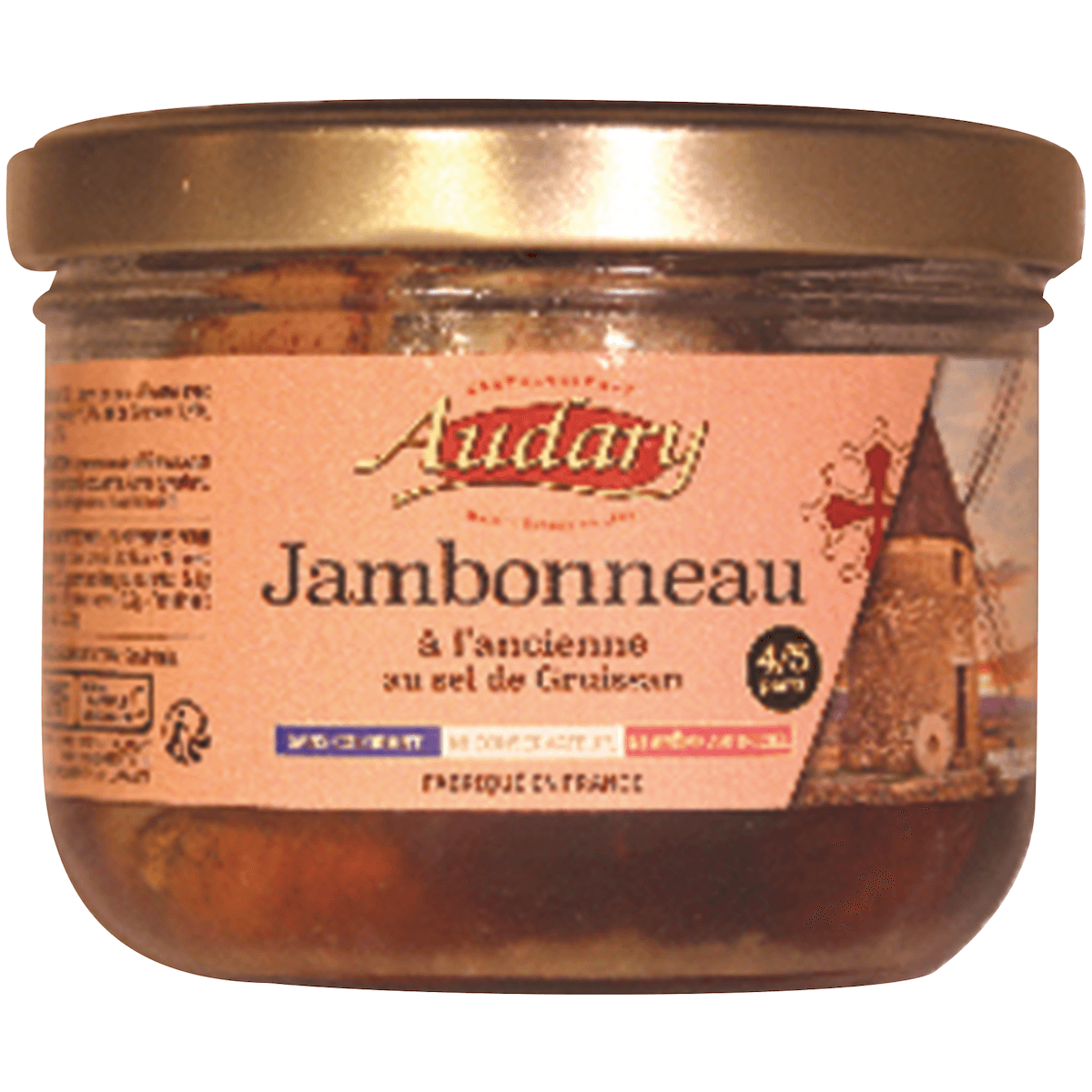 JAMBONNEAU A L'ANCIENNE AU SEL DE GRUISSAN BOCAL 45 CL