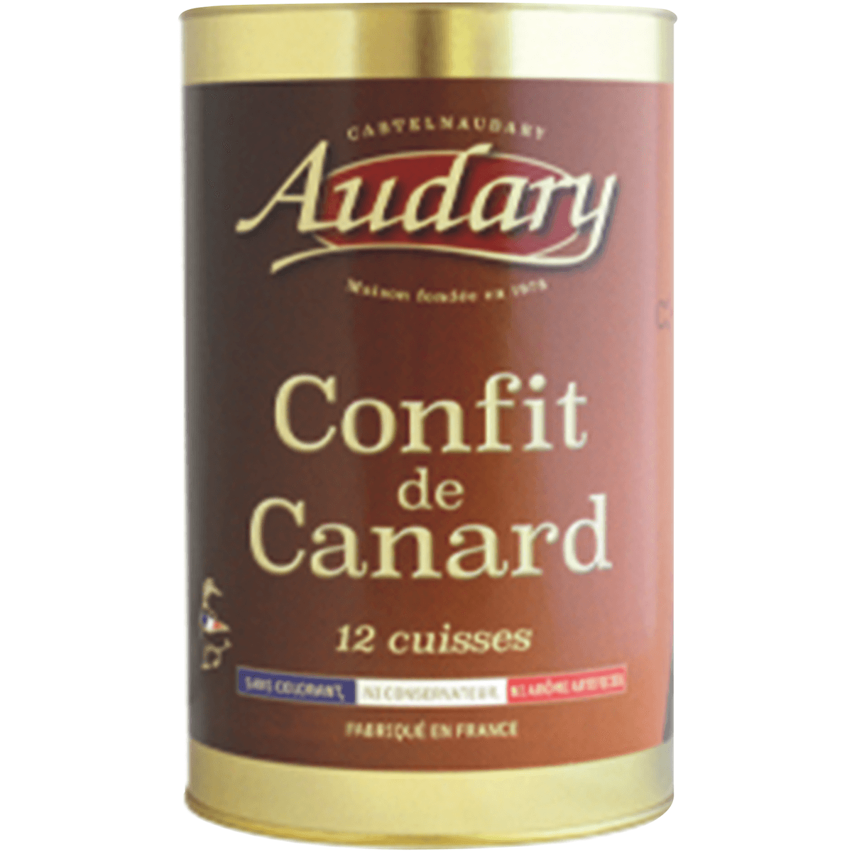 CONFIT DE CANARD 12 CUISSES ORIGINE FRANCE 5/1