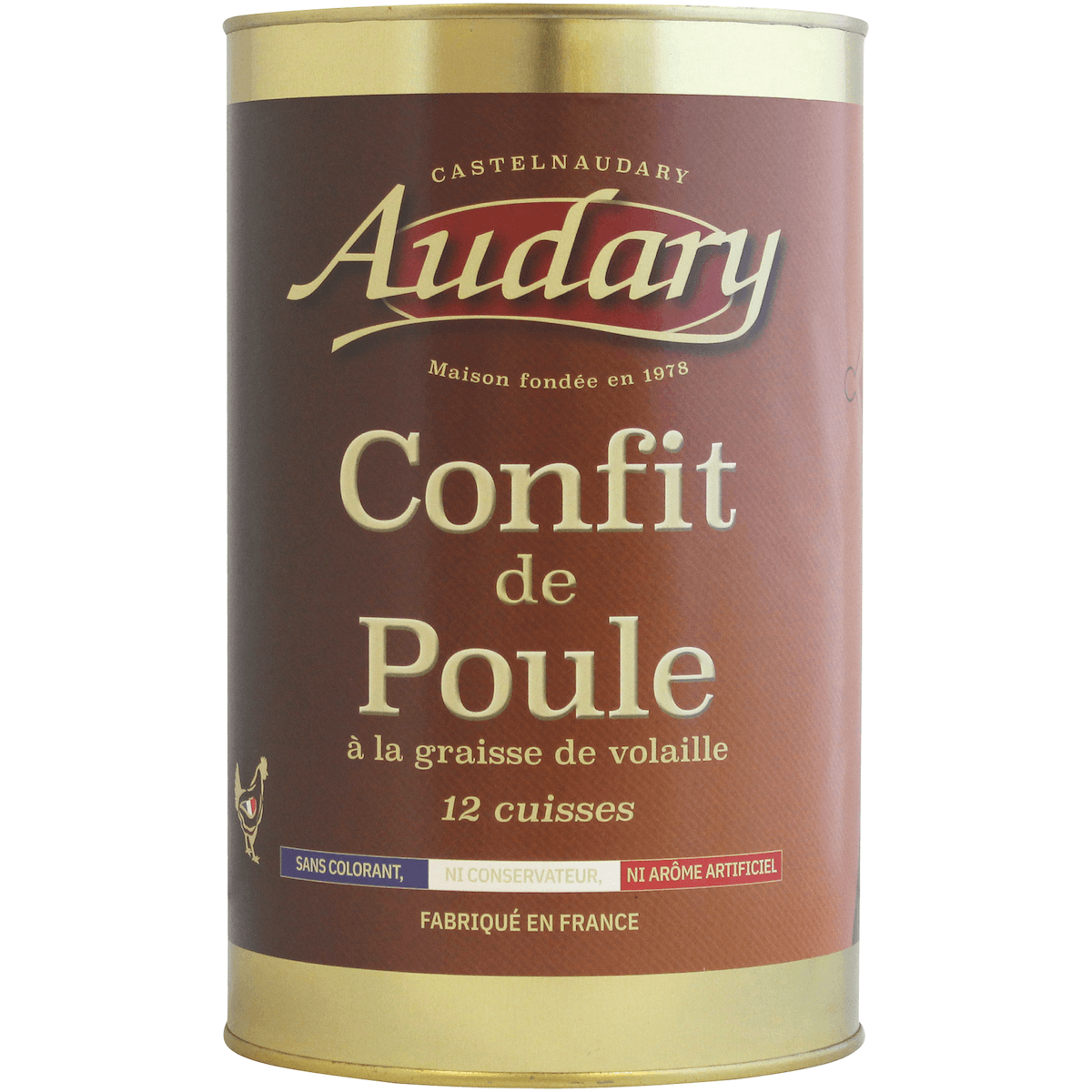 CONFIT DE POULE 12 CUISSES 5/1