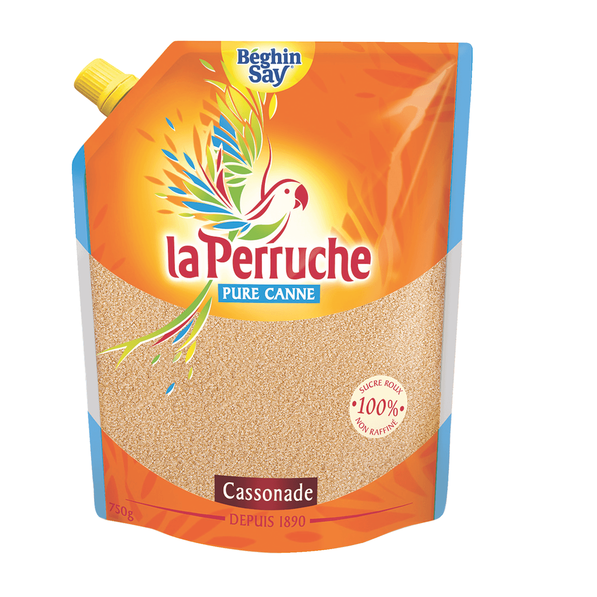 CASSONADE SACHET DOYPACK 750G LA PERRUCHE