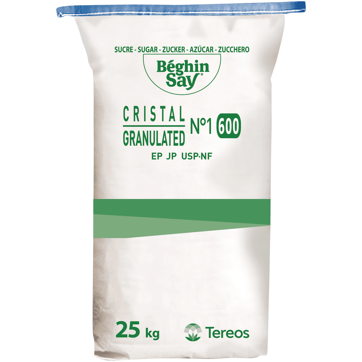 SUCRE CRISTAL N°1 600 SAC 25 KG