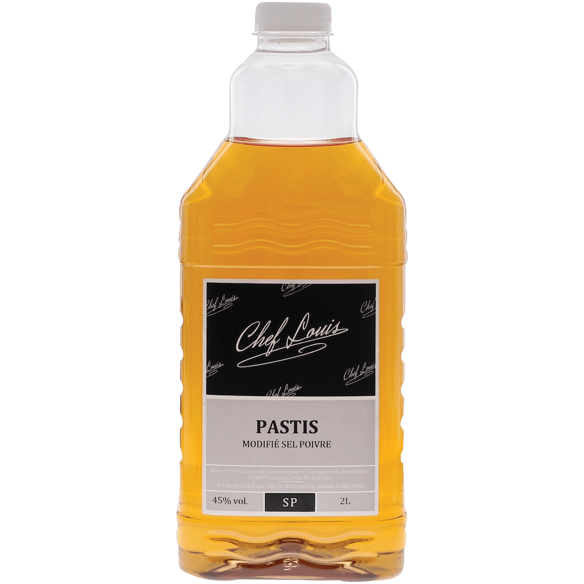 PASTIS 45% VOL MODIFIE SEL POIVRE PET 2L