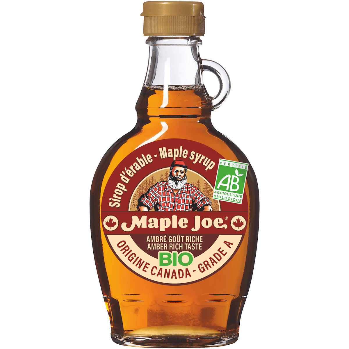SIROP D'ERABLE BIO BOUTEILLE DE 250G