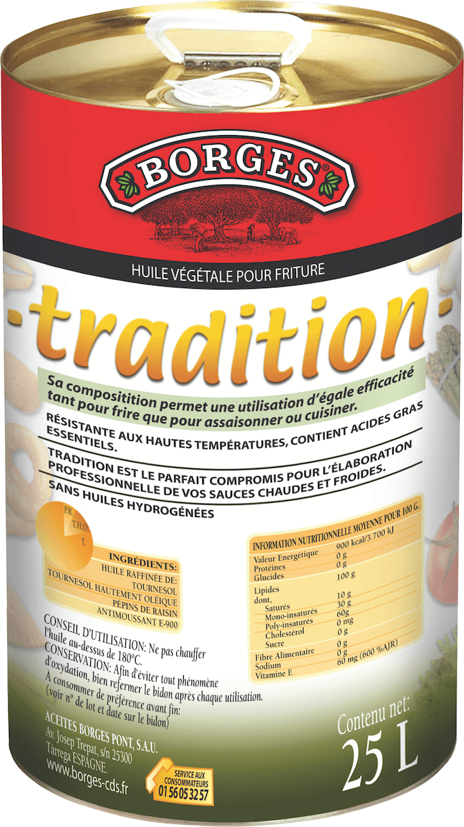 HUILE VEGETALE TRADITION 25L