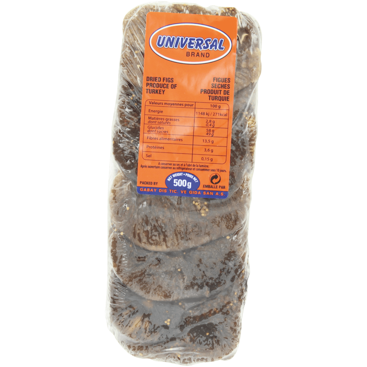 FIGUE SECHE LAYER CATEGORIE II - PAQUET 500G