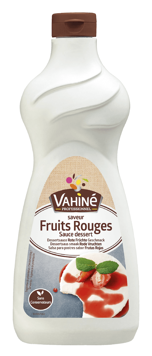 SAUCE DESSERT FRUITS ROUGES BOUTEILLE 1KG