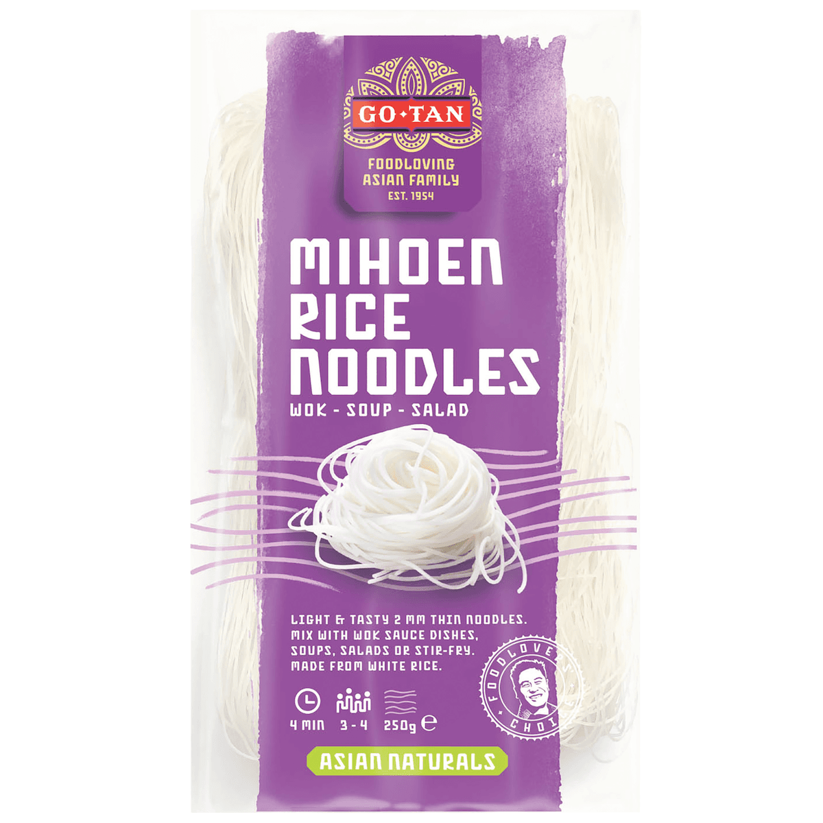 MIEHOEN NOUILLES DE RIZ SACHET 250G