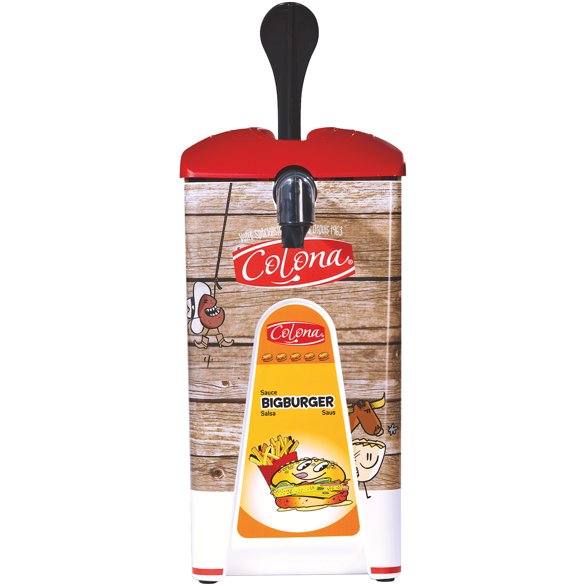 BIGBURGER COLONA 2X4L BIB