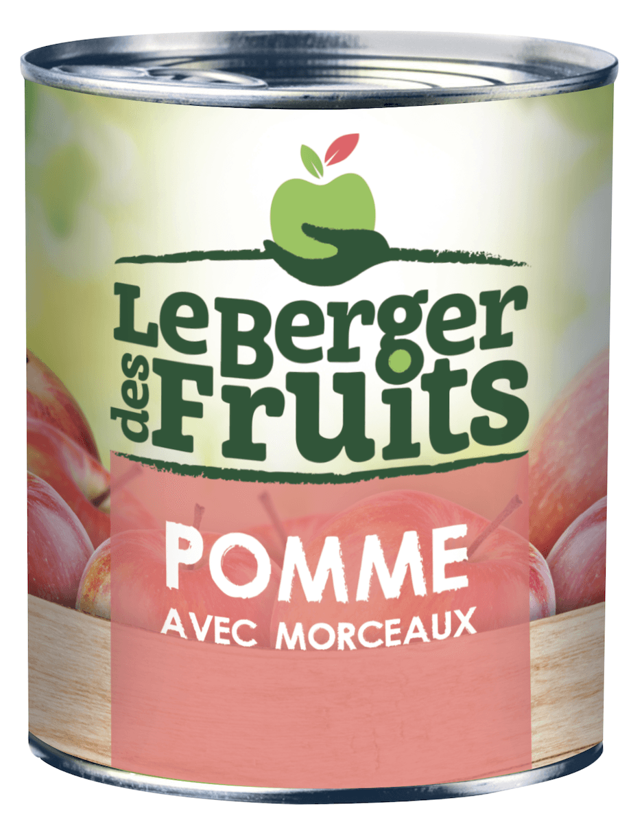 DESSERT  DE POMMES MORCEAUX 4/4 850G