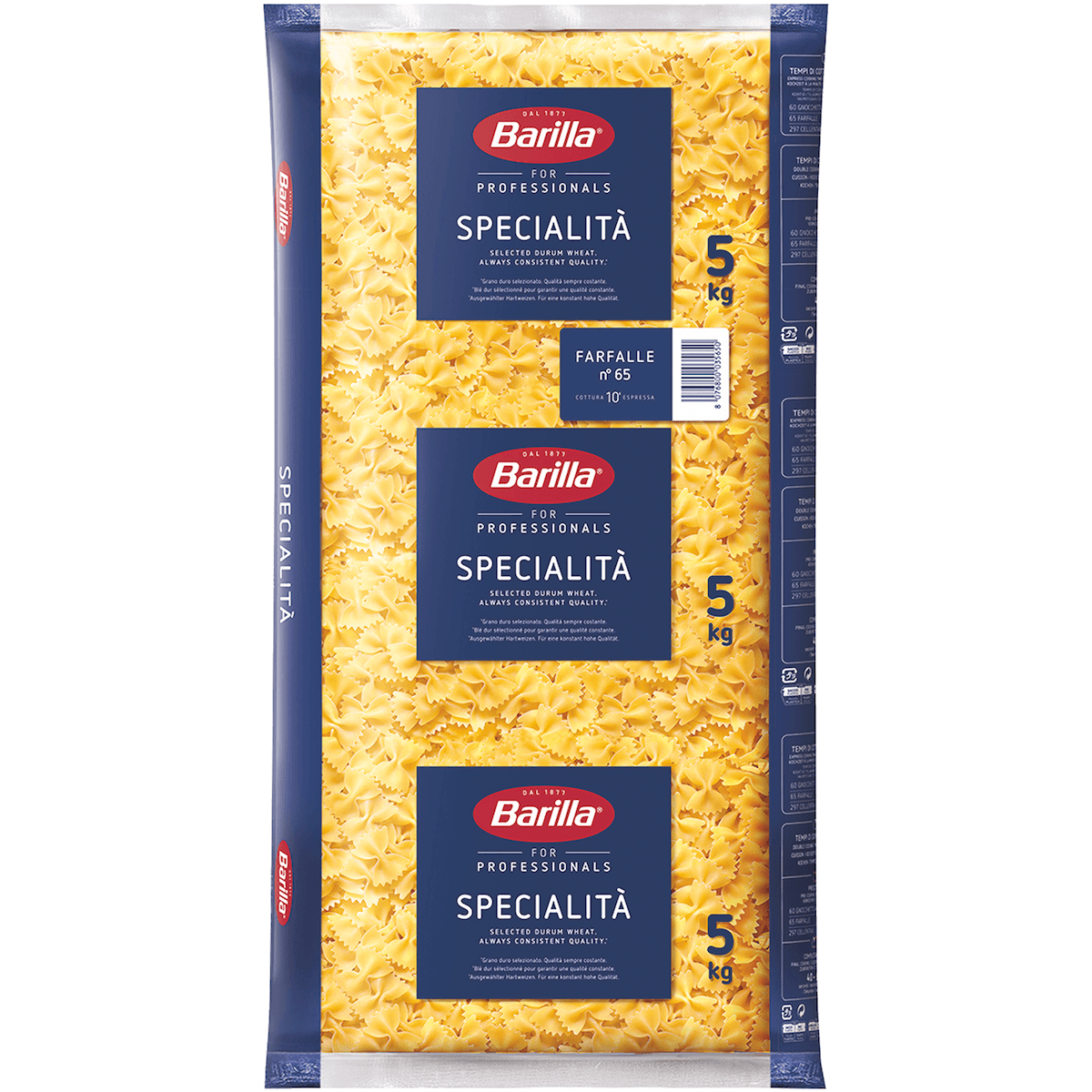 FARFALLE N°65 QS CARTON DE 5KG