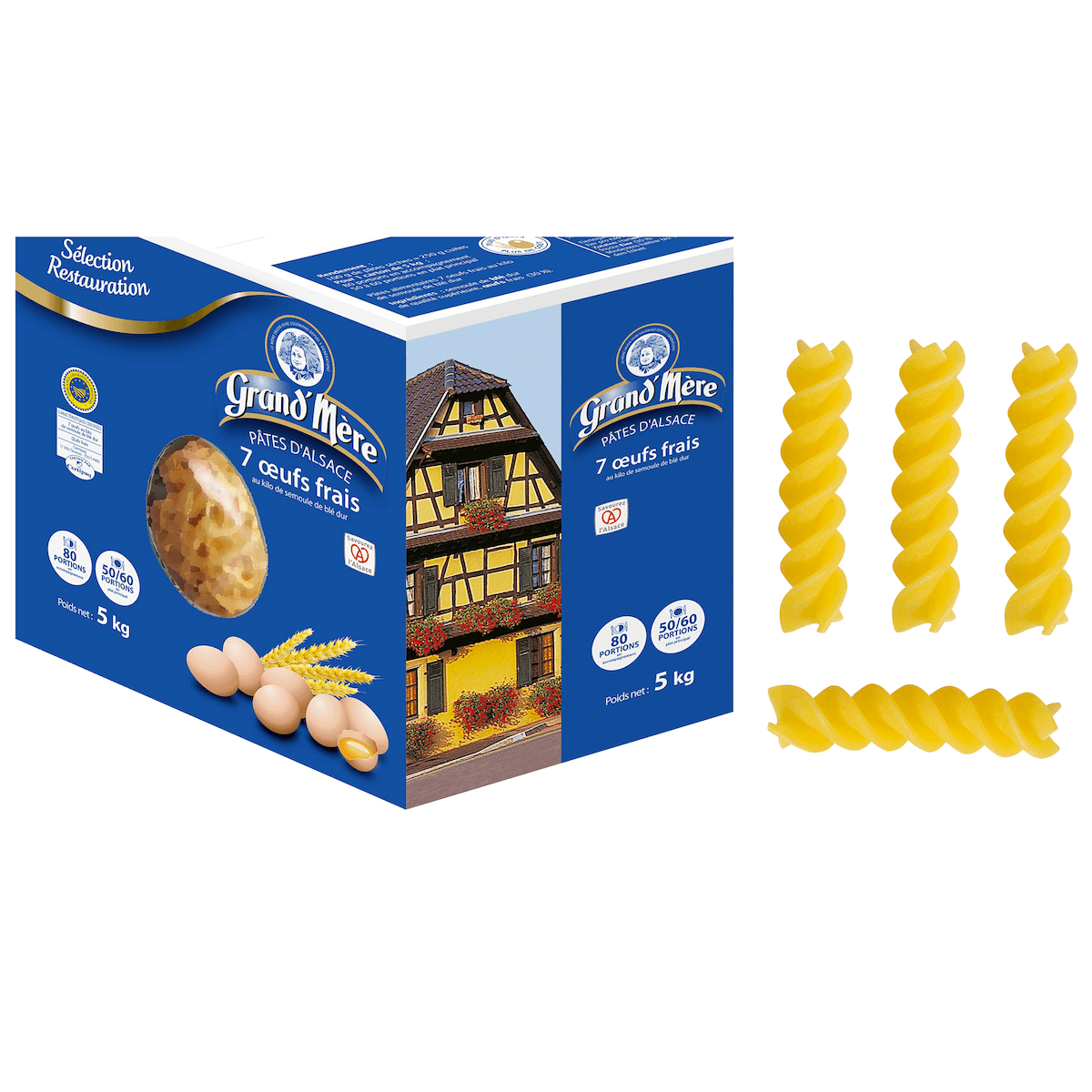 TORSADES-CARTON DE 5KG