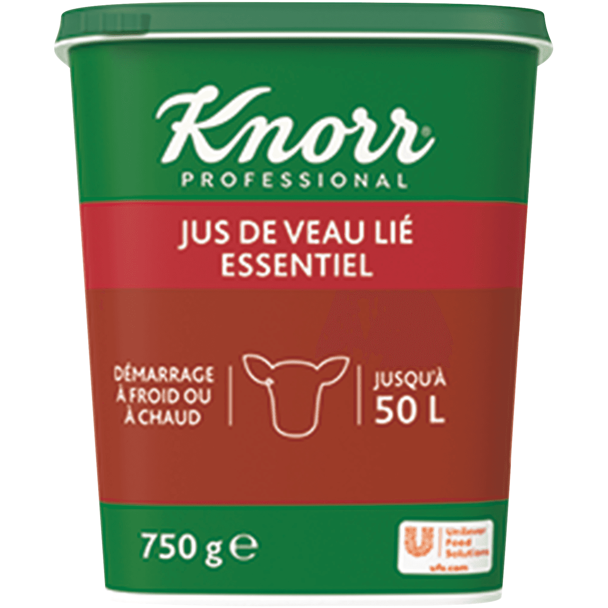 JUS DE VEAU LIE JUSQU'À 50L  - BTE 750G