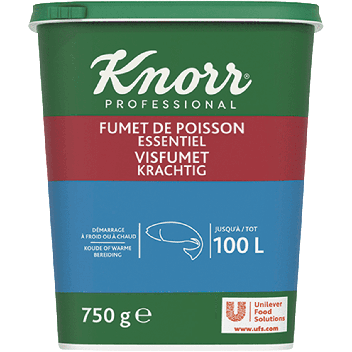 FUMET DE POISSON JUSQU'À 100L - BTE 750G