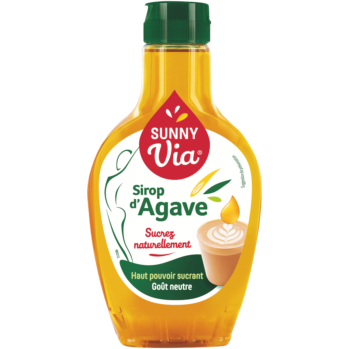 SIROP D'AGAVE LIQUIDE DOSEUR DE 350G