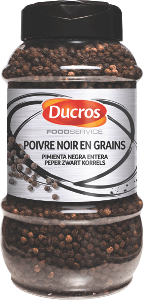 POIVRE NOIR GRAINS BOITE DUC DE 460G