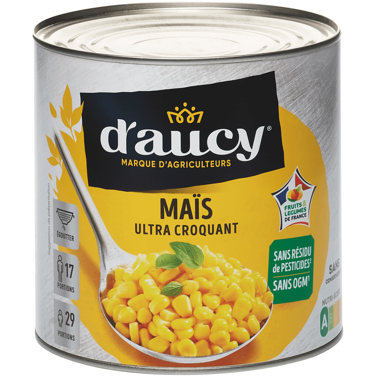 MAIS GOLD ULTRA CROQUANT EN GRAIN SOUS VIDE - BTE 4/4 O.F.