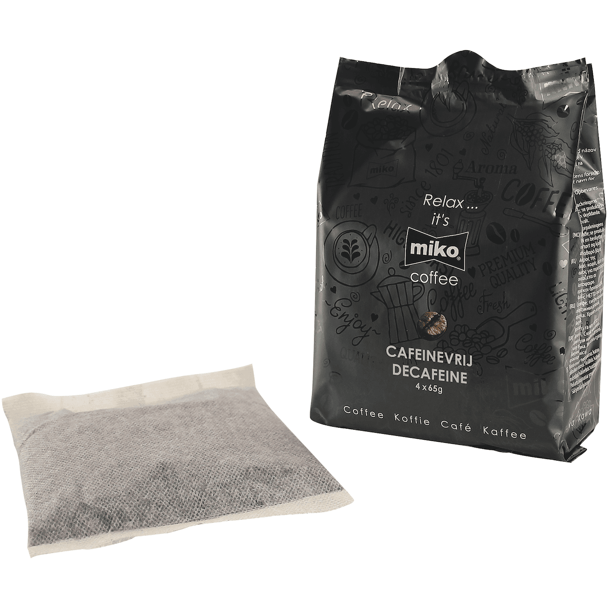 FILTRE DOSE MIKO DECAFEINE 12X4X65G