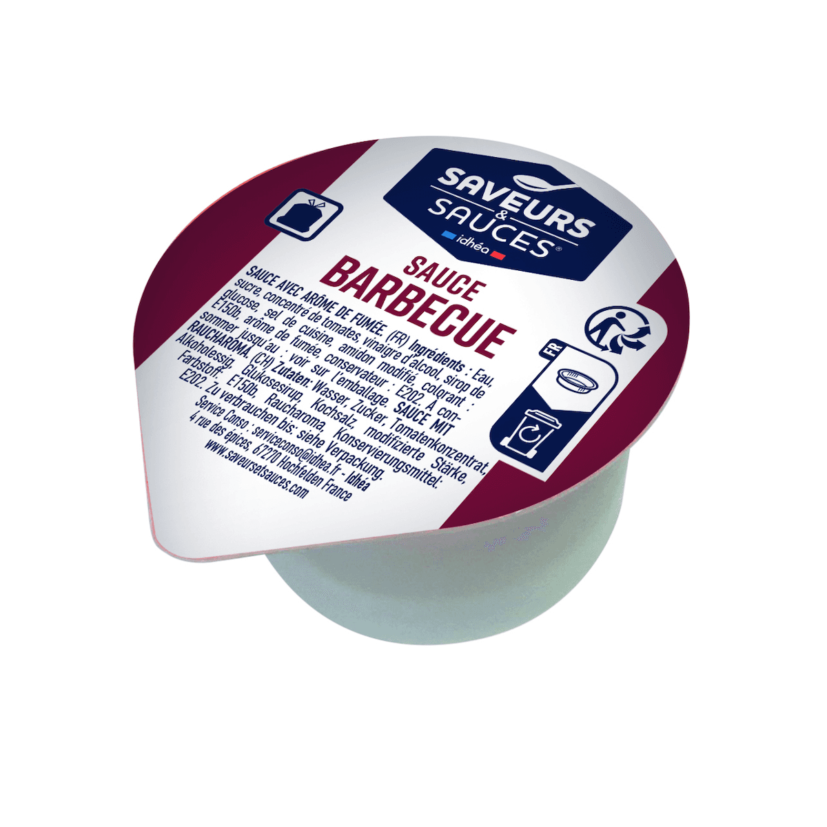 COUPELLE SAUCE BARBECUE - 20G