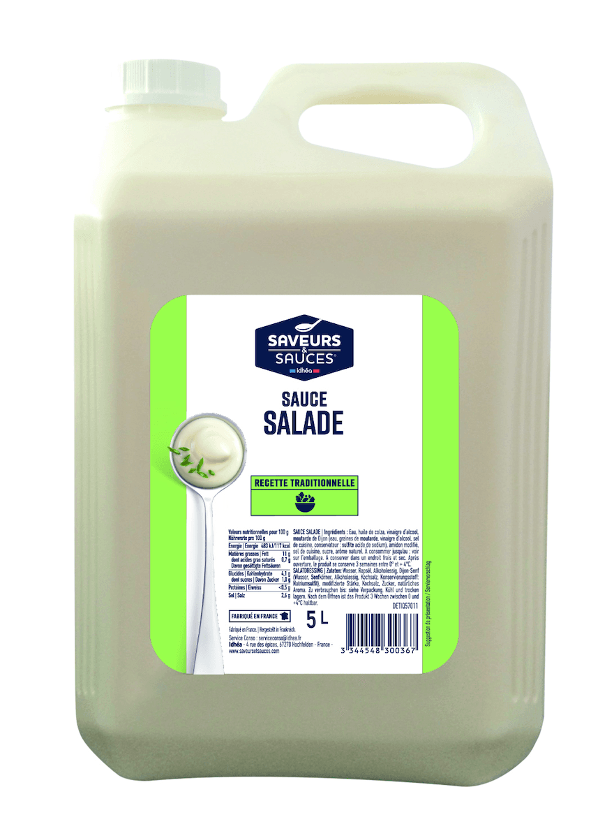 SAUCE SALADE - BIDON DE 5L