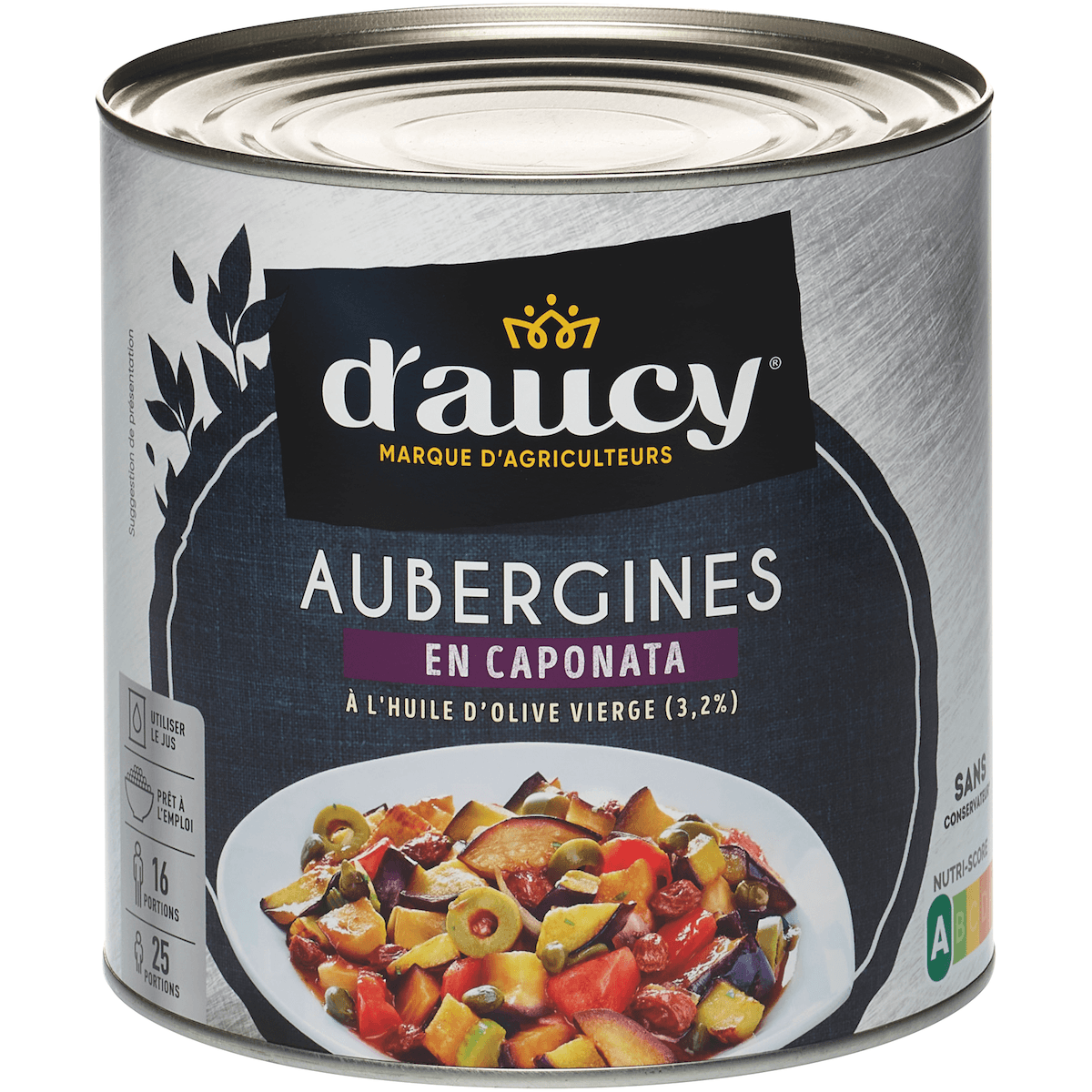 AUBERGINES EN CAPONATA CUISINEES A LA SICILIENNE-  BTE 3/1