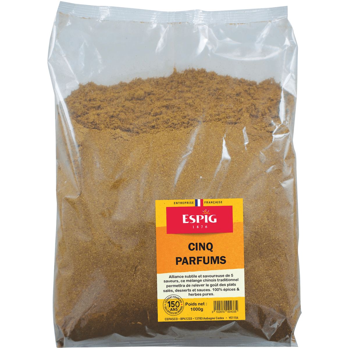 CINQ PARFUMS - 1KG