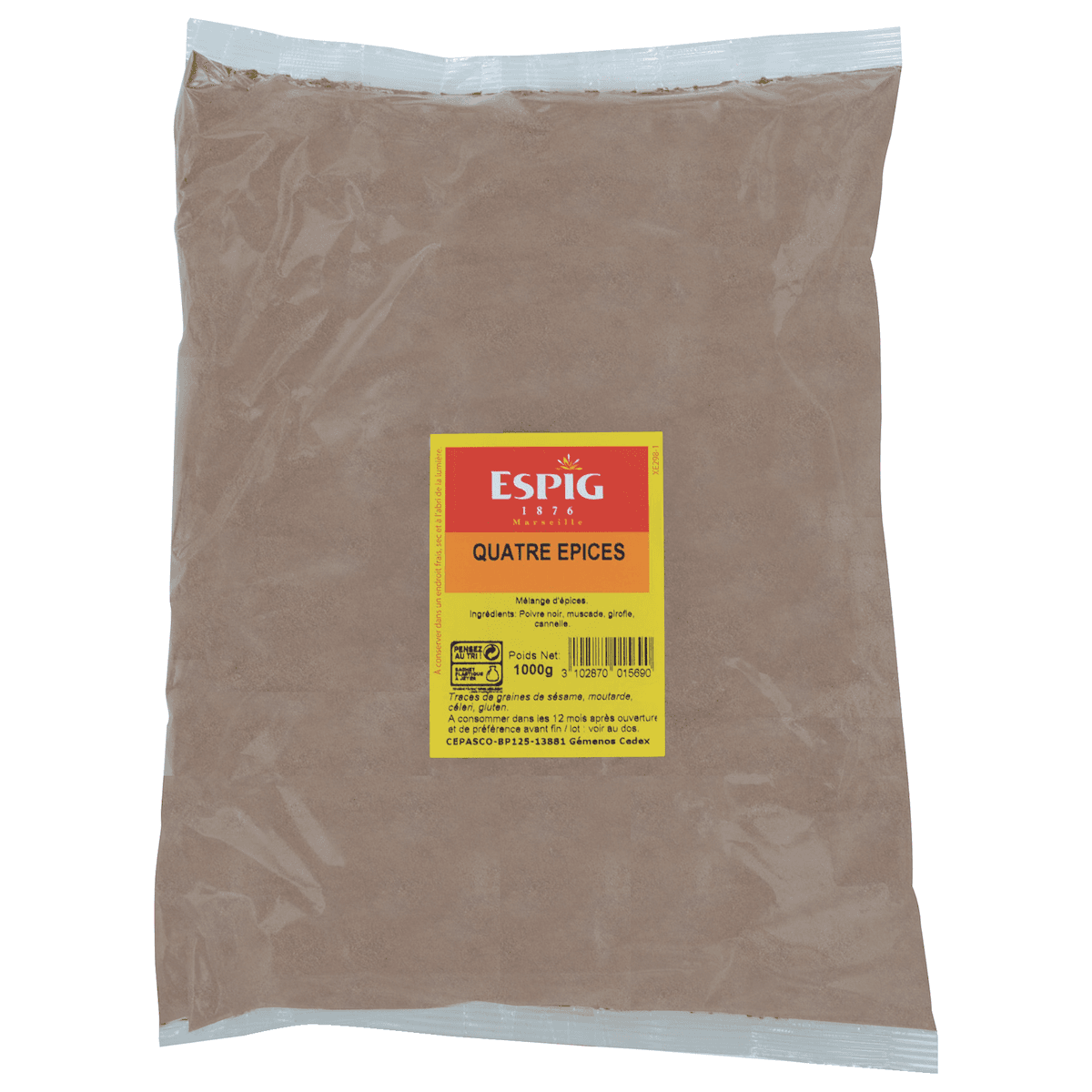 QUATRE EPICES - 1KG