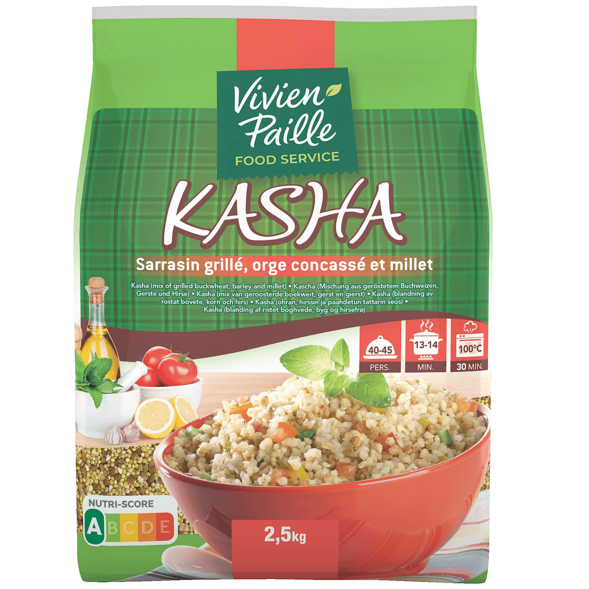 KASHA MELANGE 3 CEREALES PL 2.5KG