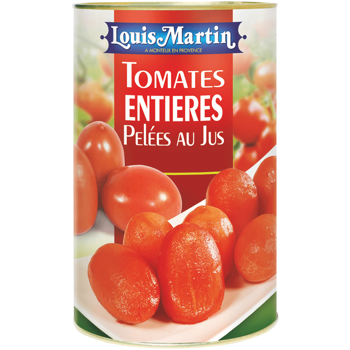 TOMATES PELEES AU JUS BOITE 4/4 OF