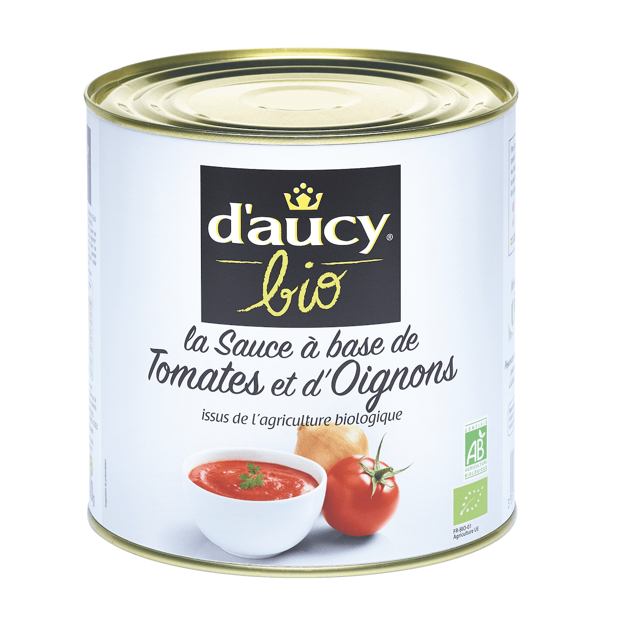 SAUCE TOMATES OIGNONS BIO - BTE 3/1