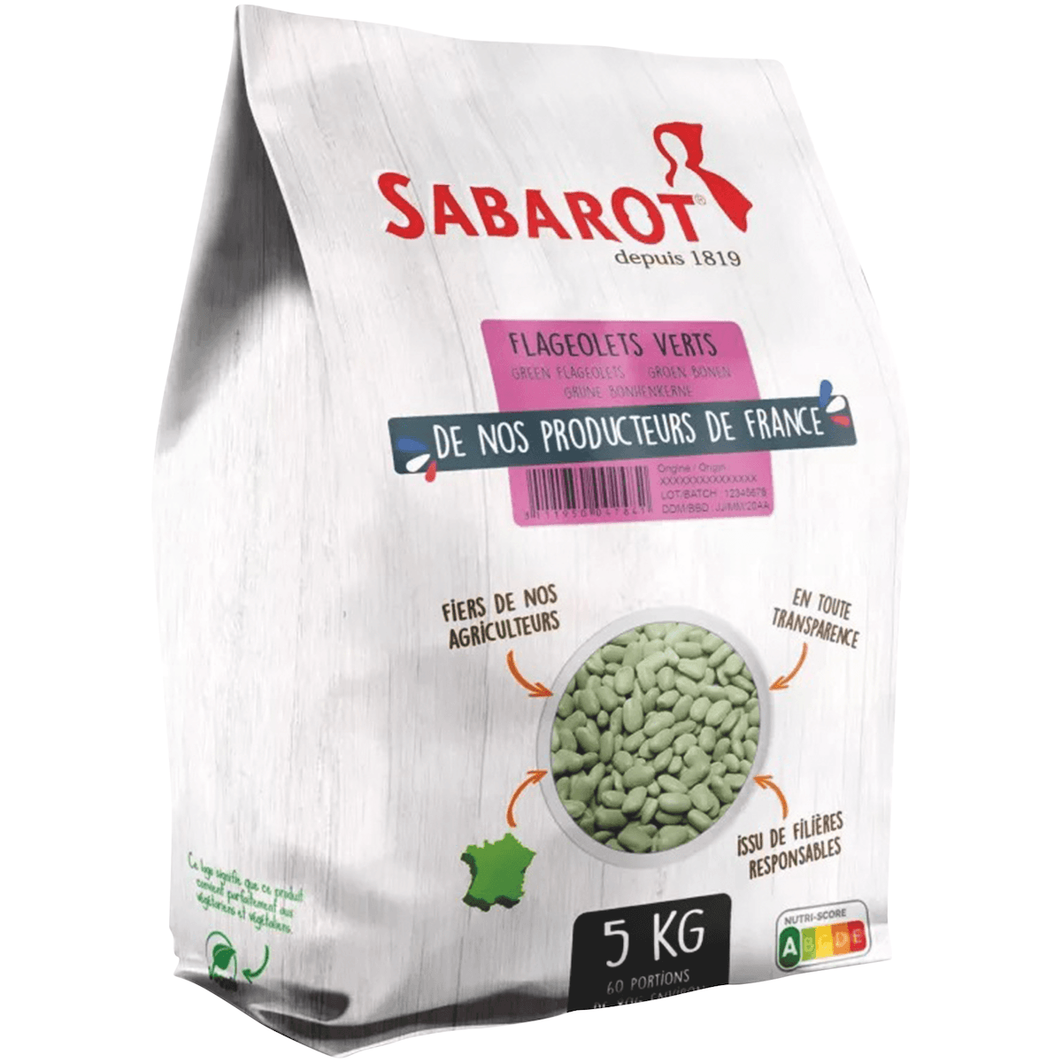 FLAGEOLET VERT - SAC 5KG