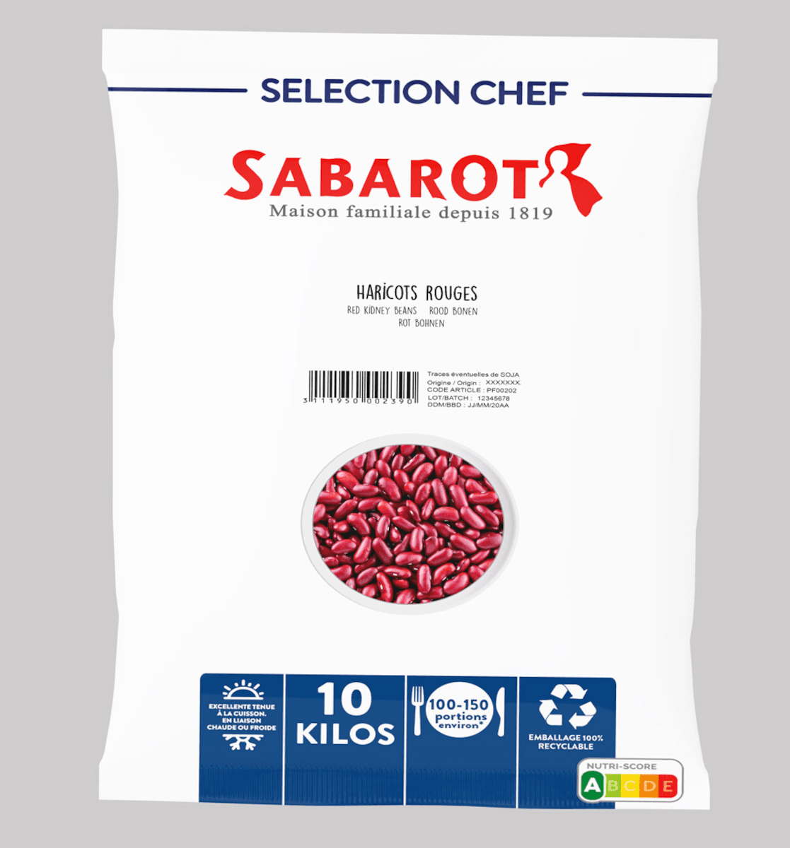 HARICOT ROUGE - SAC 10KG