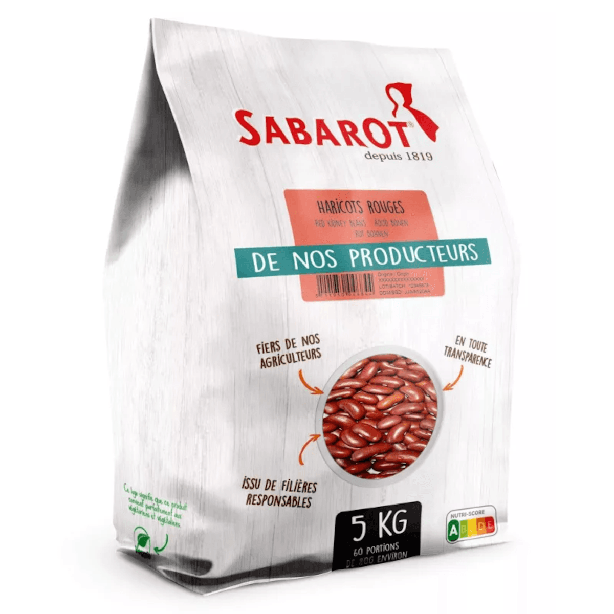 HARICOT ROUGE - SAC 5KG