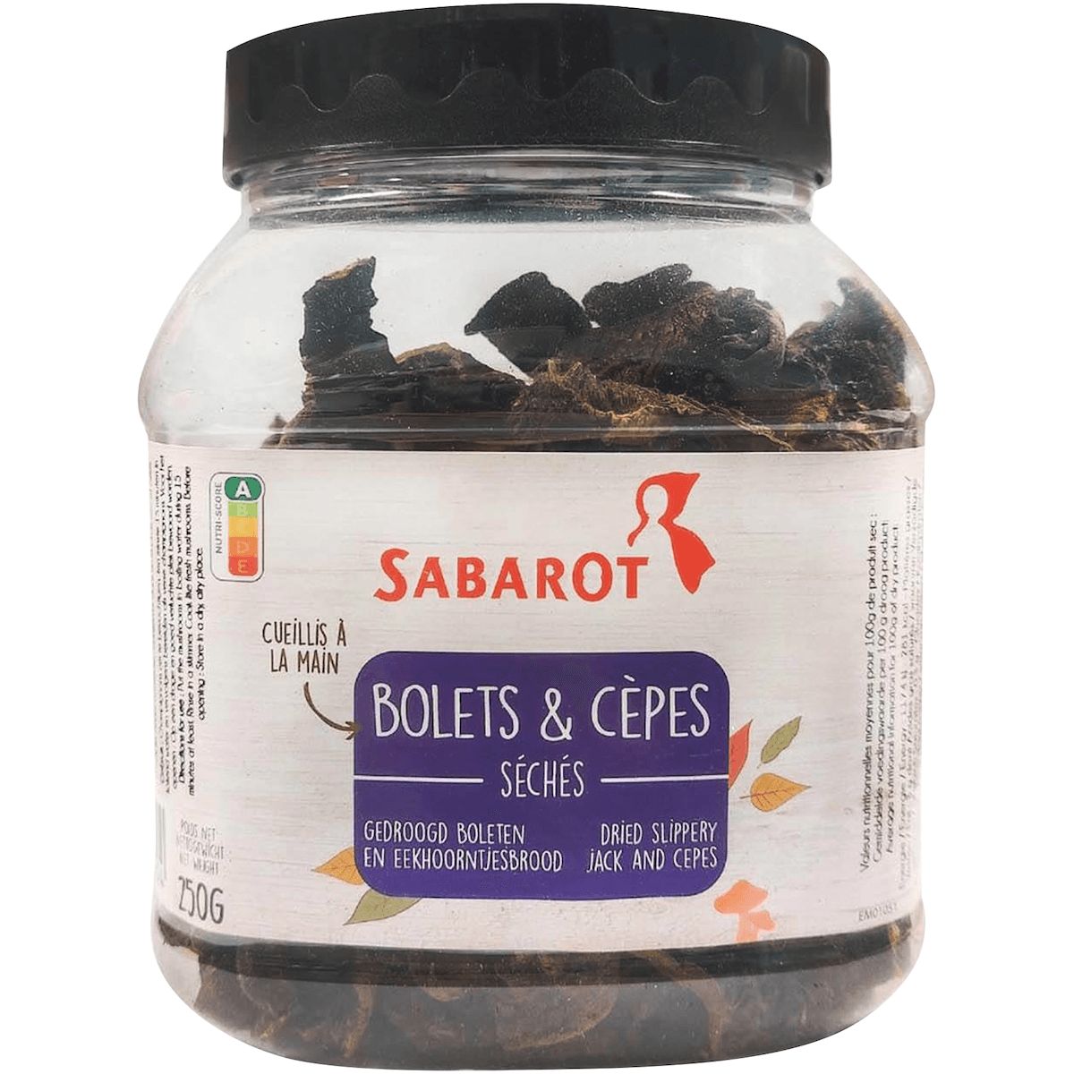 BOLETS ET CEPES 20%-TUBO PET 250G