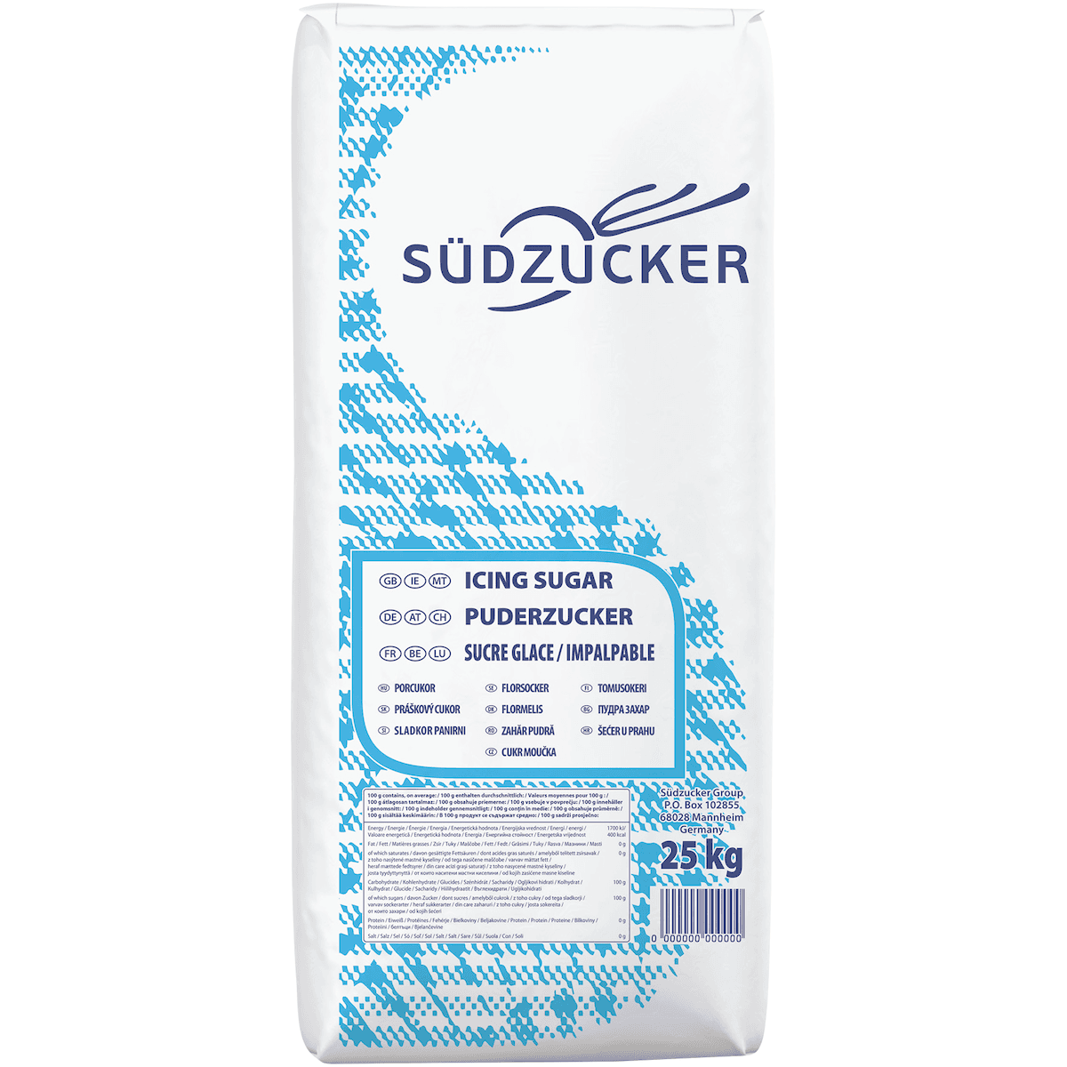 SUCRE GLACE SAC 25KG