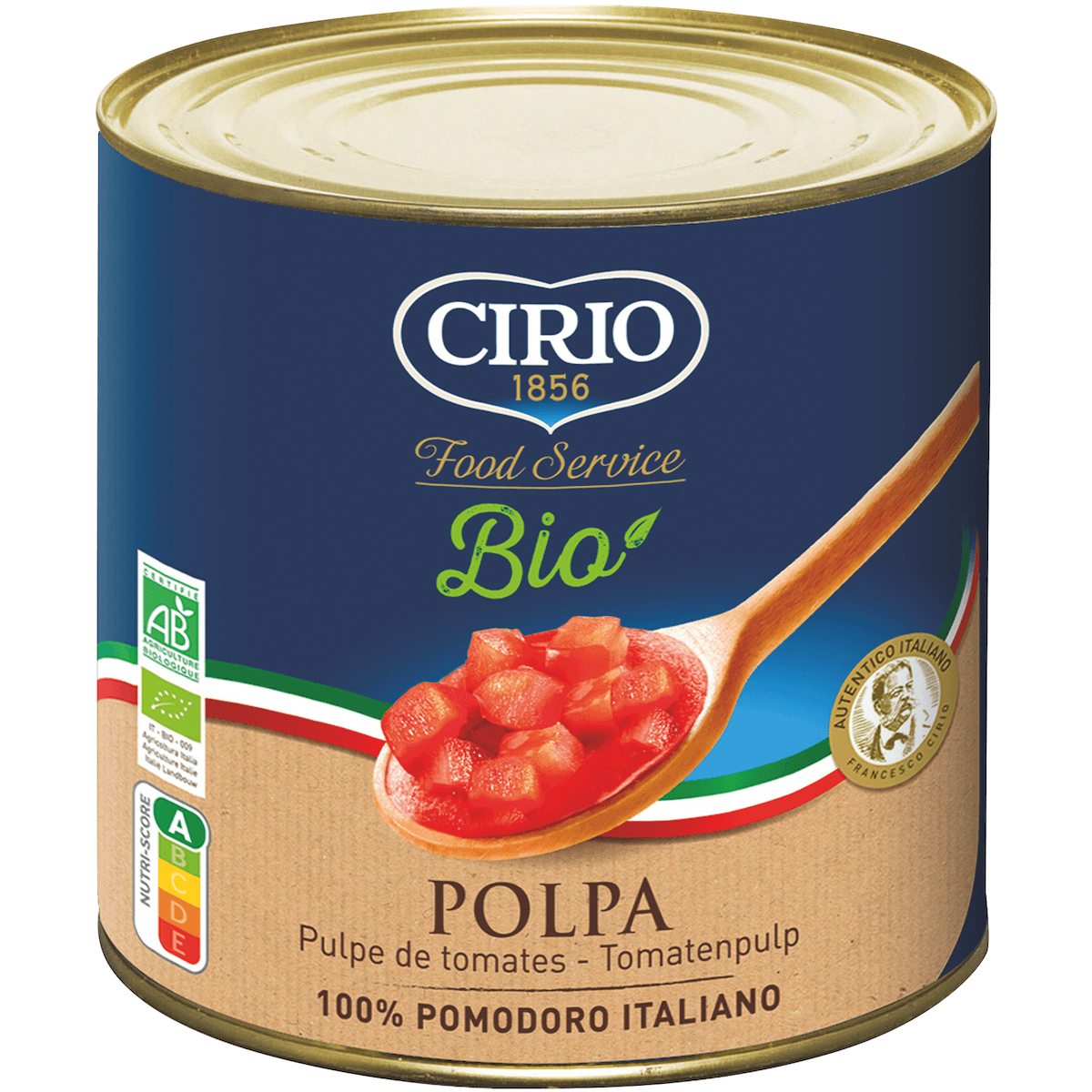 TOMATES CONCASSEES BIO - BOITE 3/1