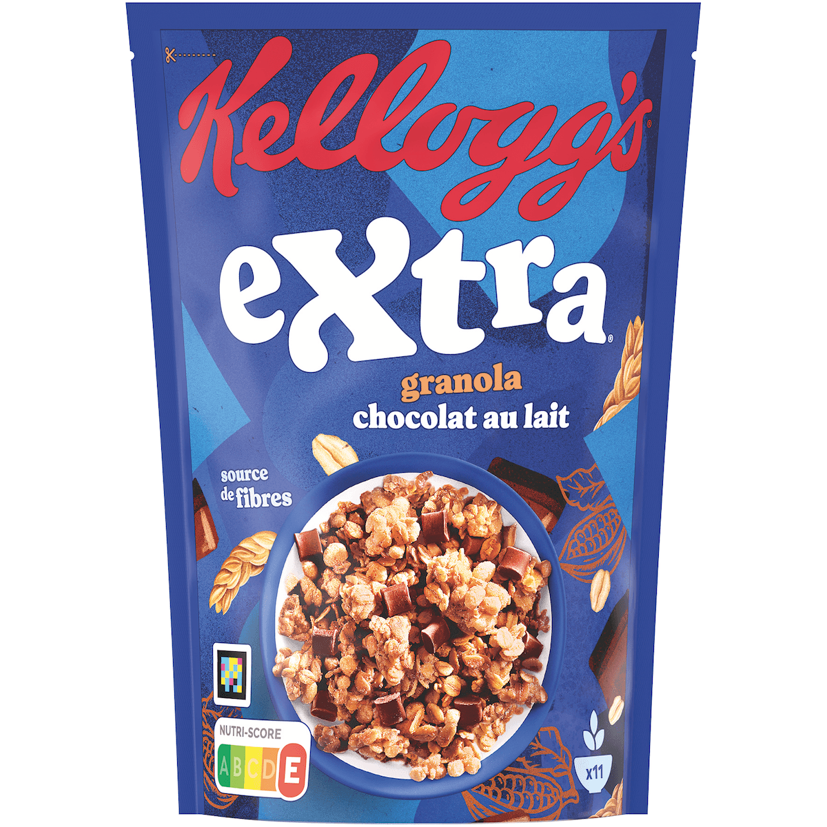 K.EXTRA PEPITES CHOCOLAT AU LAIT 500G