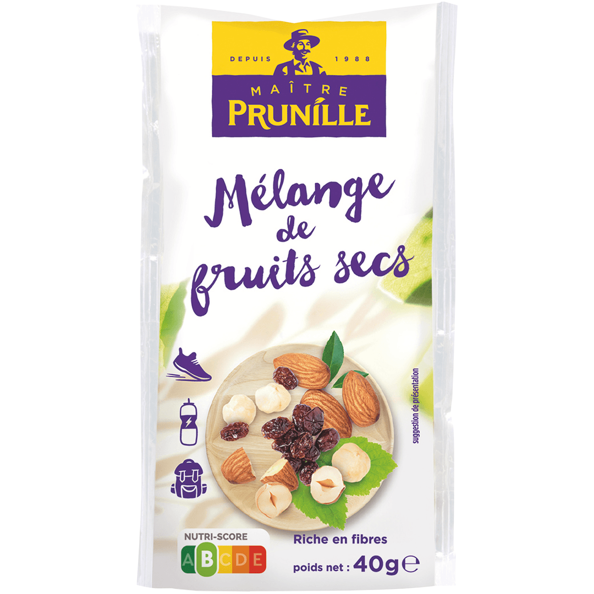 MELANGE 3 FRUITS SECS - 40G