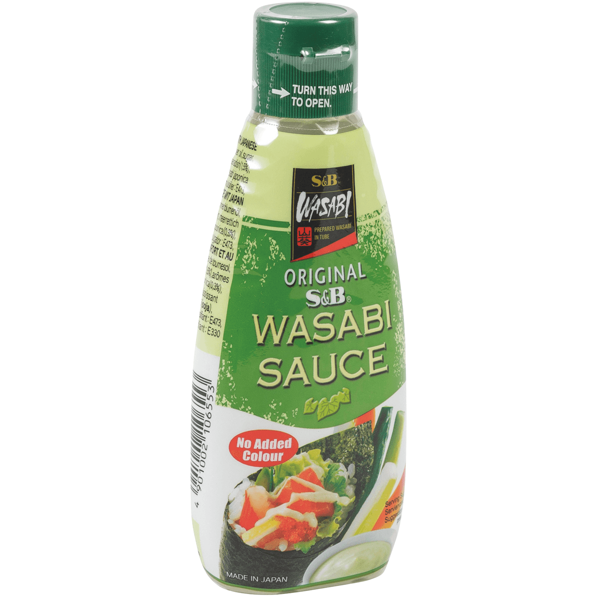 FOODS SAUCE WASABI SAUCE FLACON SOUPLE DE 170G