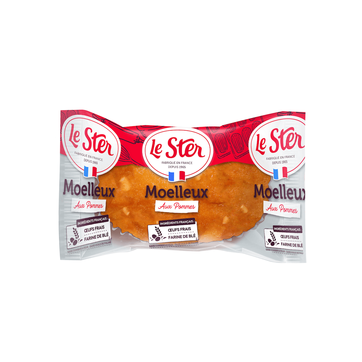 MOELLEUX AUX POMMES 30G-CARTON DE 120