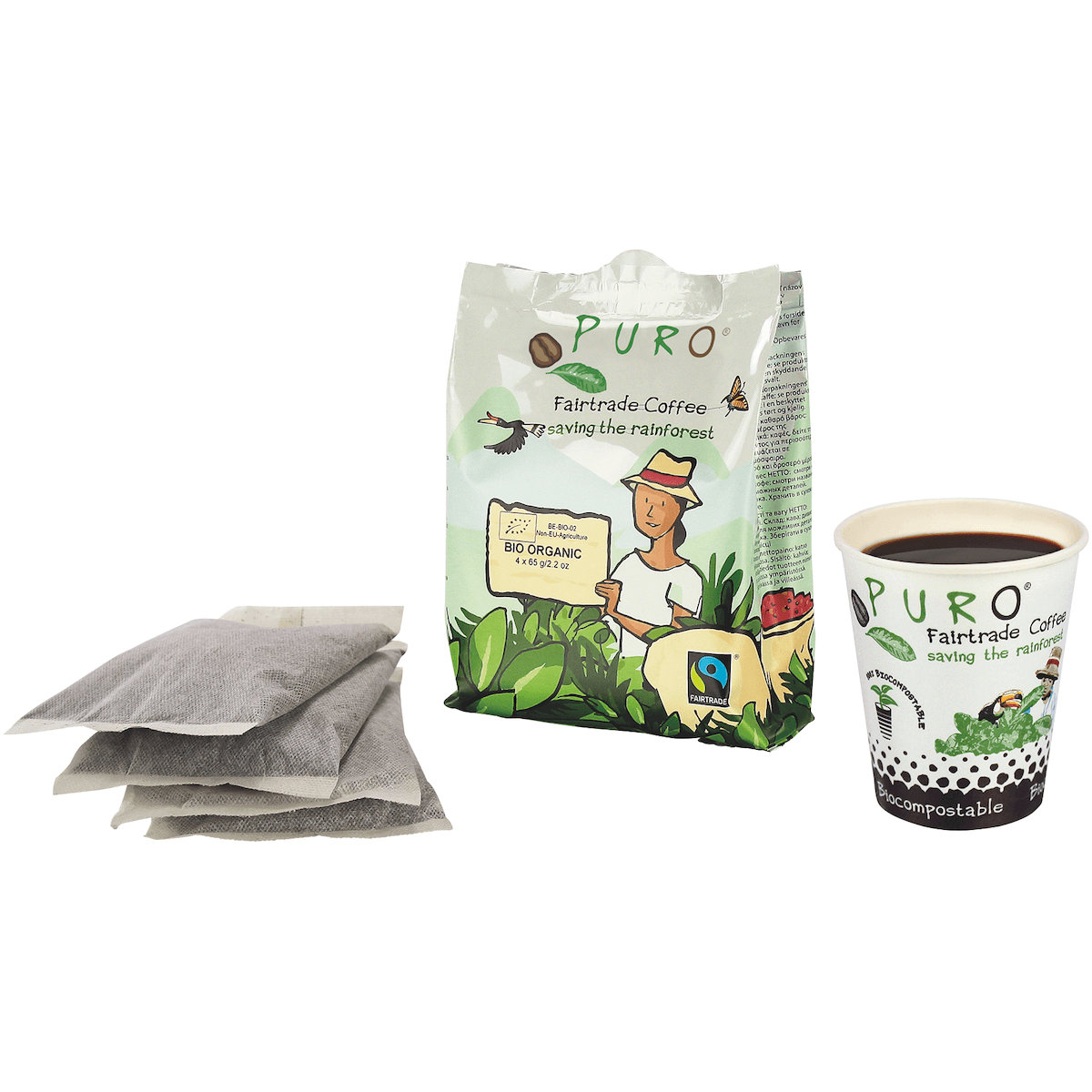 FILTRE DOSE PURO BIO MAX HAVELAAR 12X4X65G