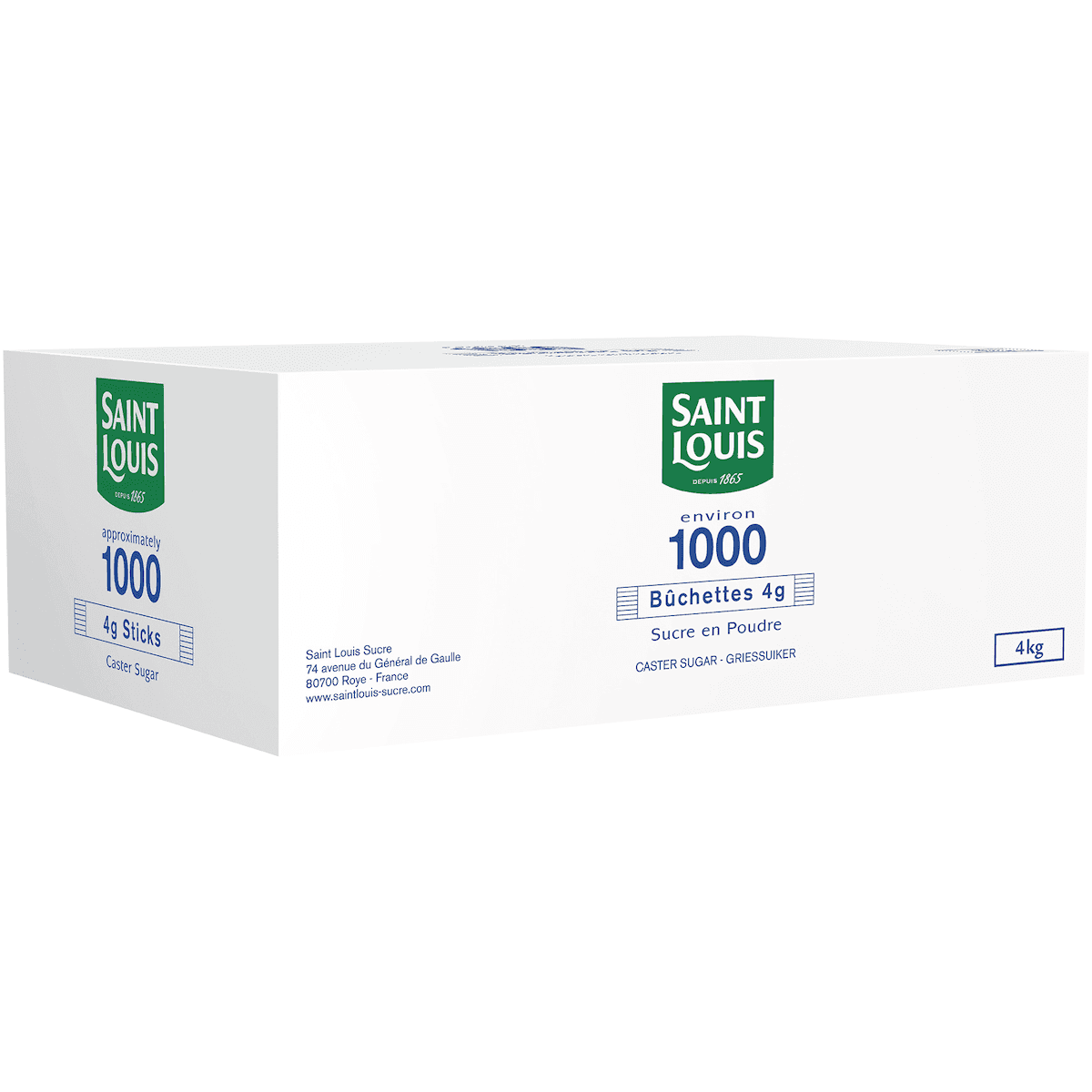 BUCHETTE 4G - 1000 RATIONS - BTE DE 4KG SAINT LOUIS