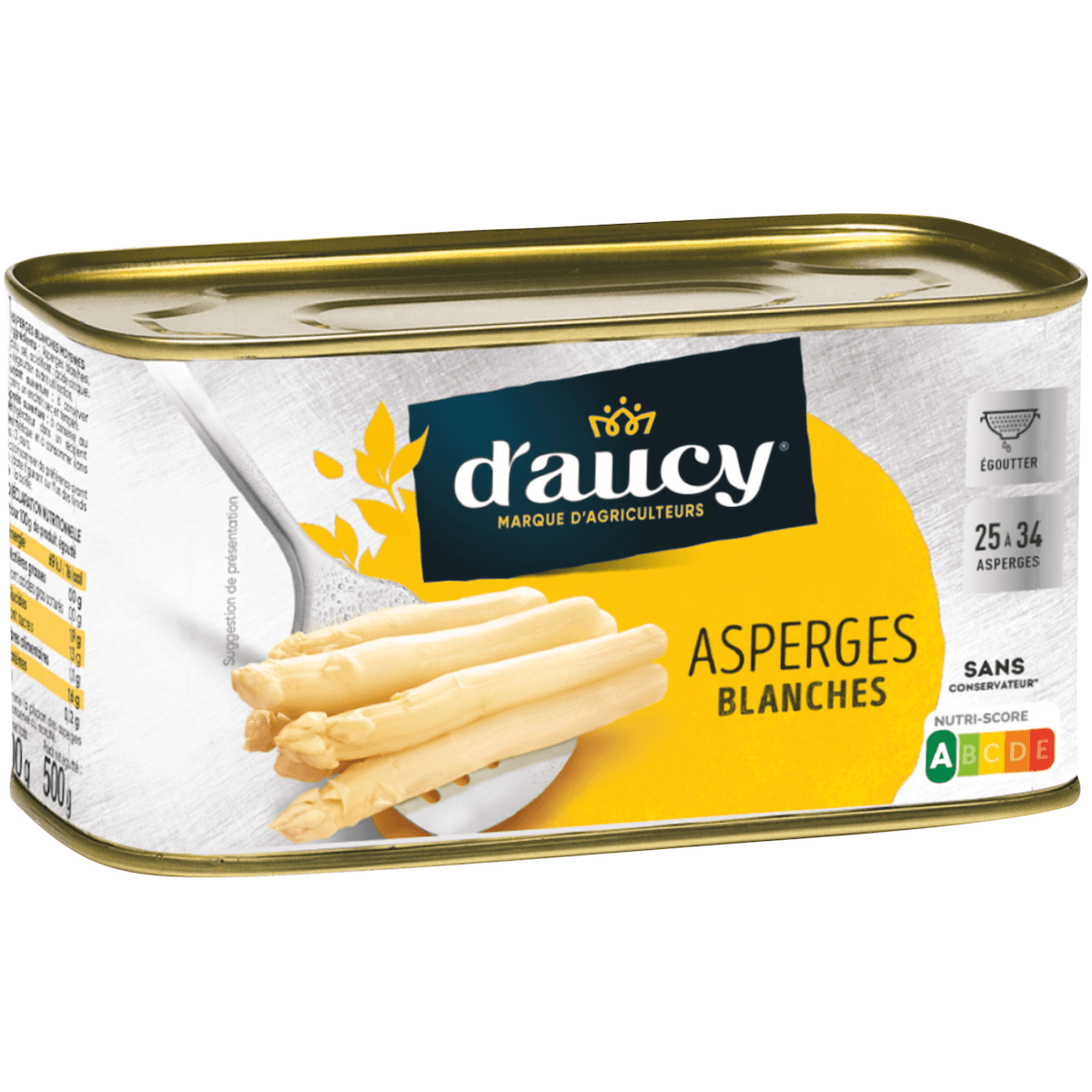 ASPERGES BLANCHES 25/34 - BOITE 4/4