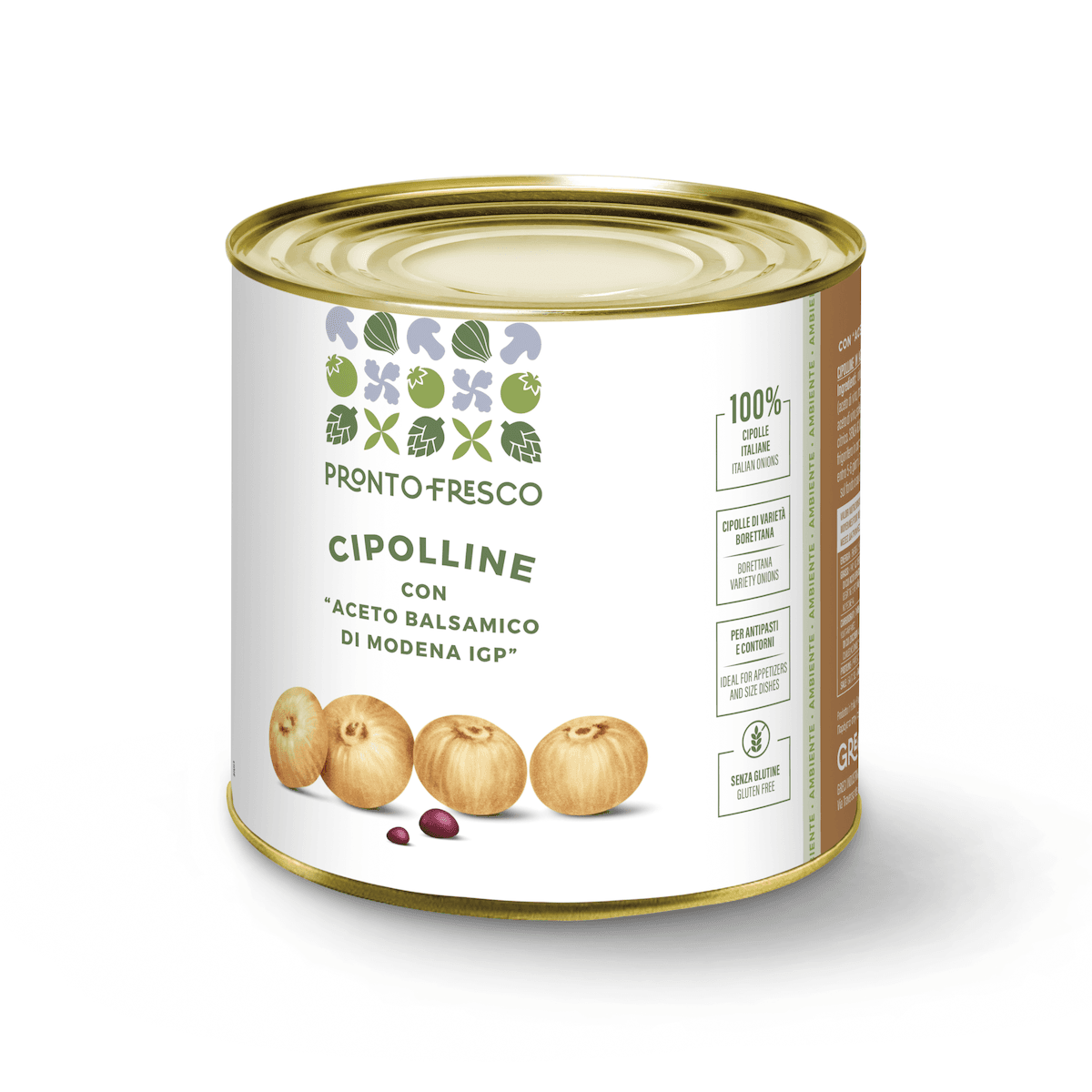 PET. OIGNONS AU VINAIGRE BALSAMIQUE MODENE IGP BTE:3/1