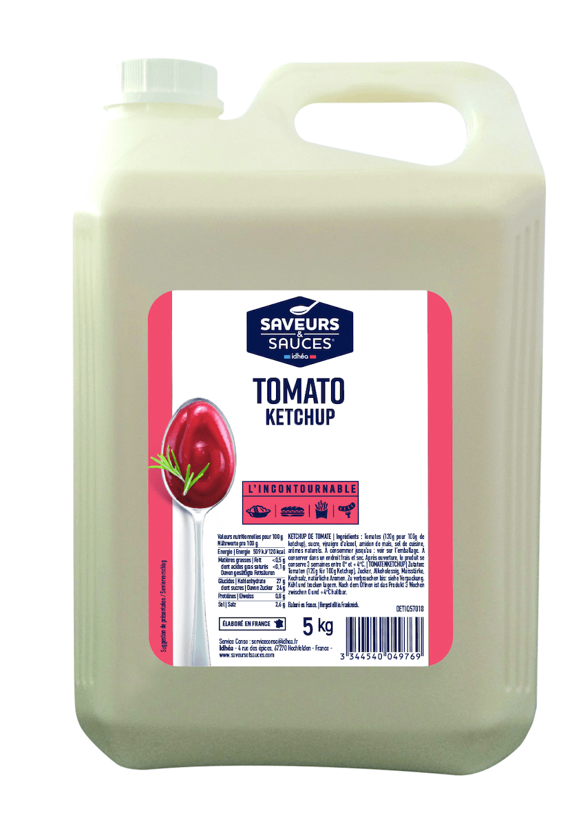 KETCHUP - BIDON DE 5KG