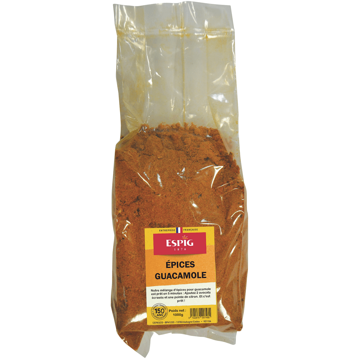 EPICES GUACAMOLE - 1KG