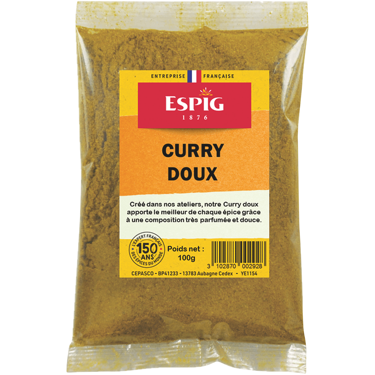 CURRY DOUX INDIAN - 100G