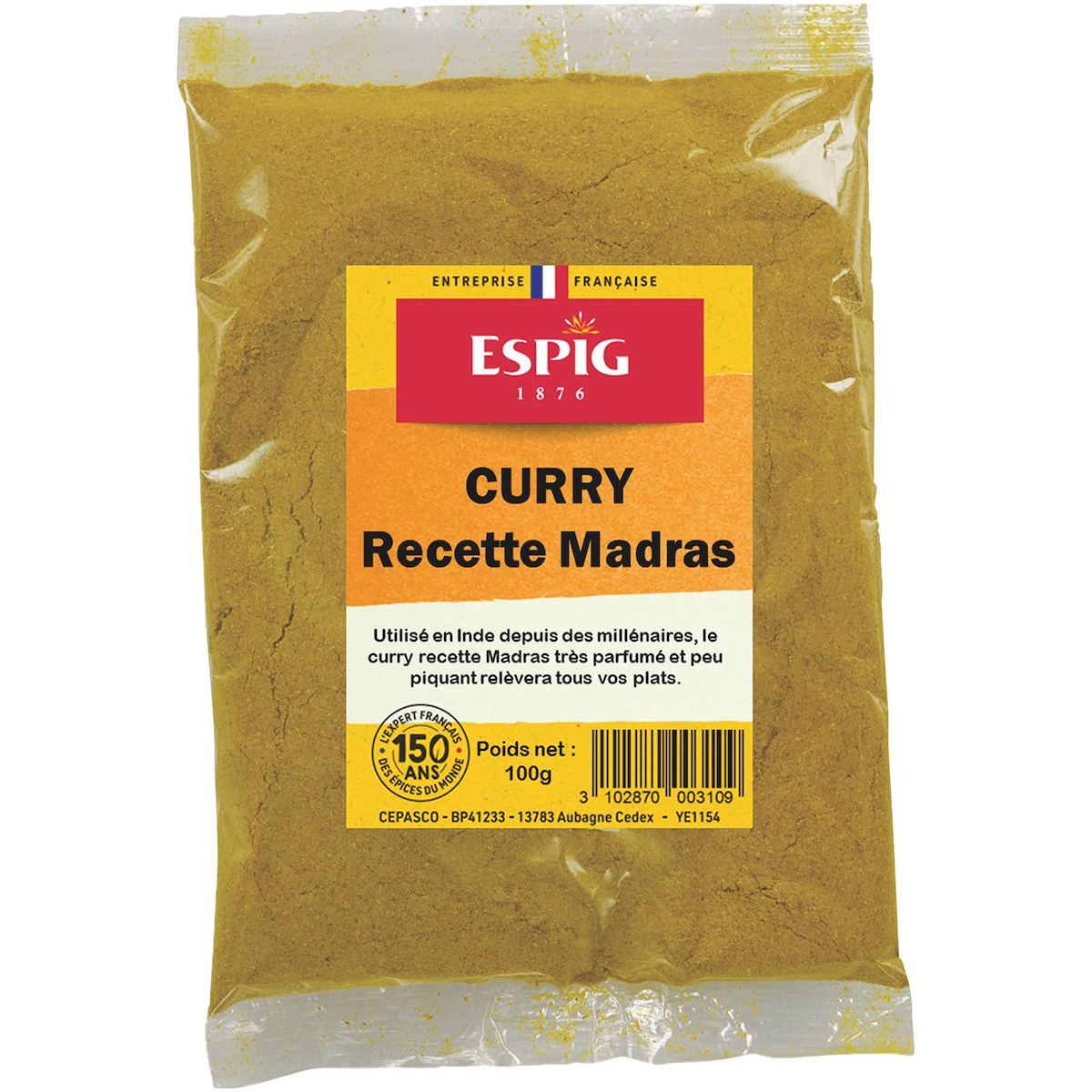 CURRY MADRAS - 100G